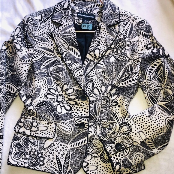 Norton McNaughton Jackets & Blazers - Norton McNaughton Floral Print Blazer